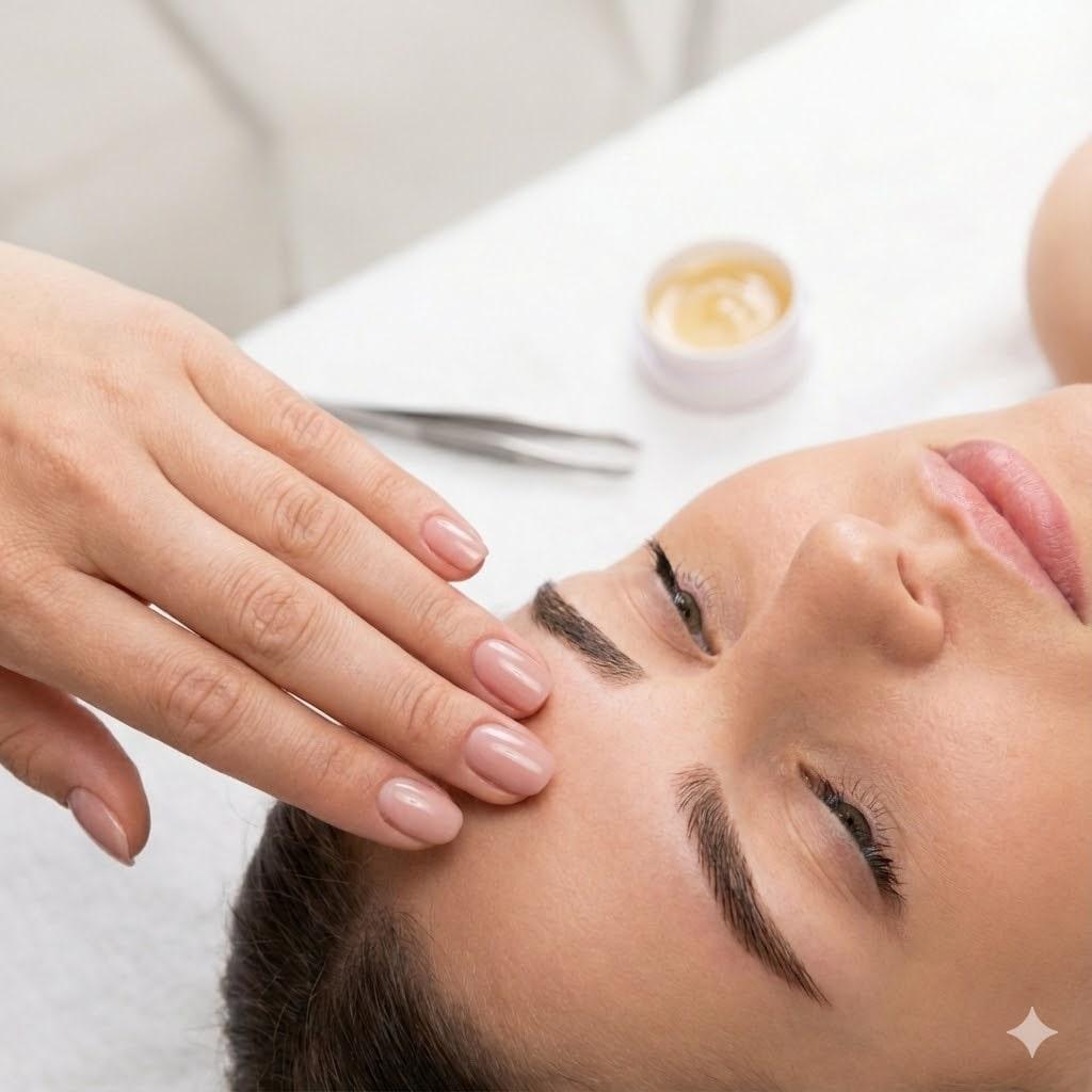 Ritocco Gel Mensile + Sopracciglia + Baffetti